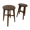 Duo of stools from the 40s