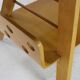 Dutch design birchwood coffee table by Wilhelm Lutjens for Den Boer Gouda