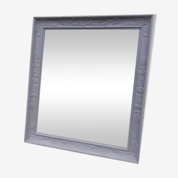 Mercury mirror gray patinated empire frame 67x76cm