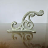 Pair of cast iron hooks nineteenth century