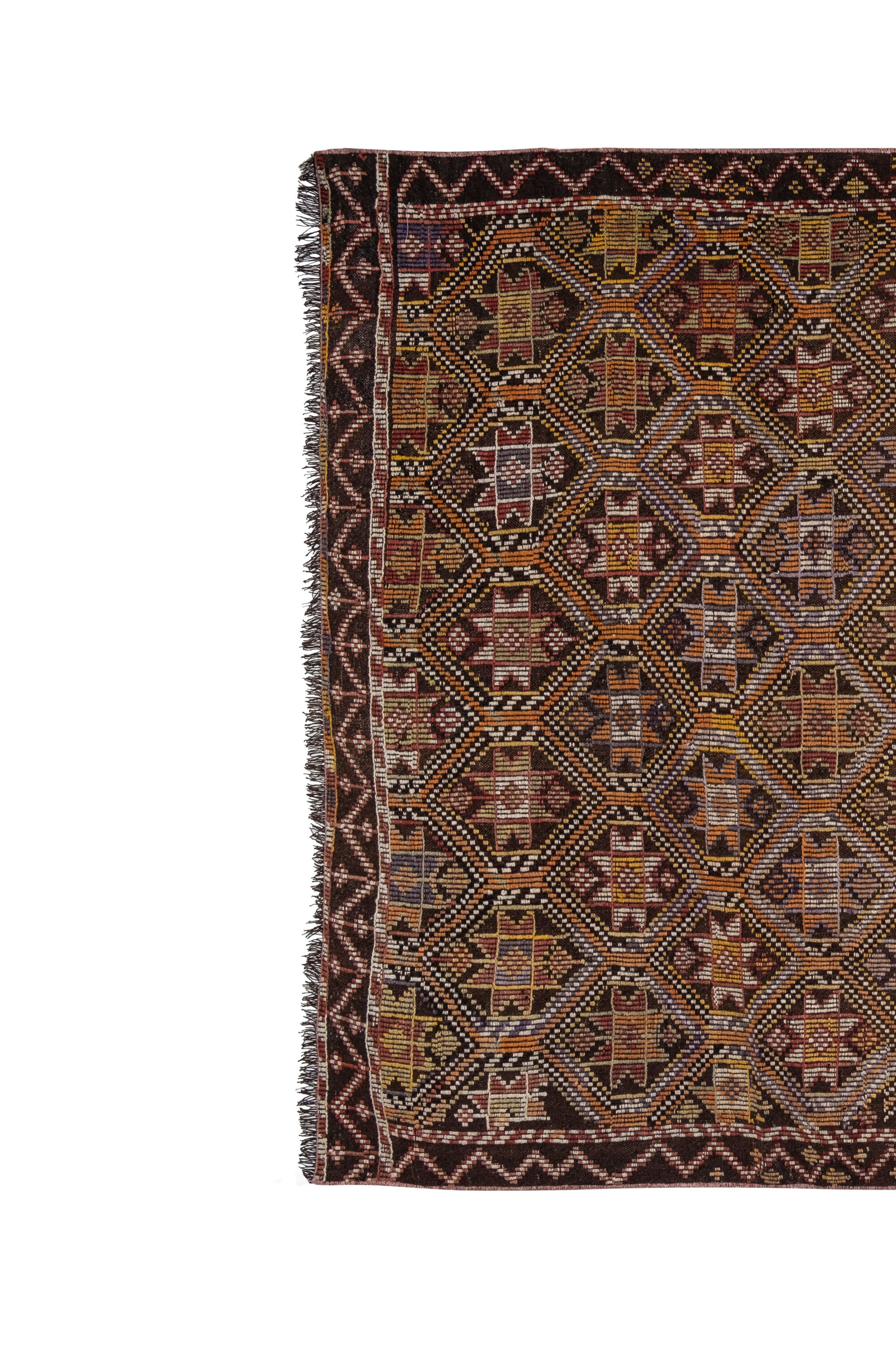 Turkish Jajim Kilim Rug, 1970s 165 x 295 cm