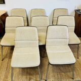 8 vintage Sedus armchairs from the 70s and 80s