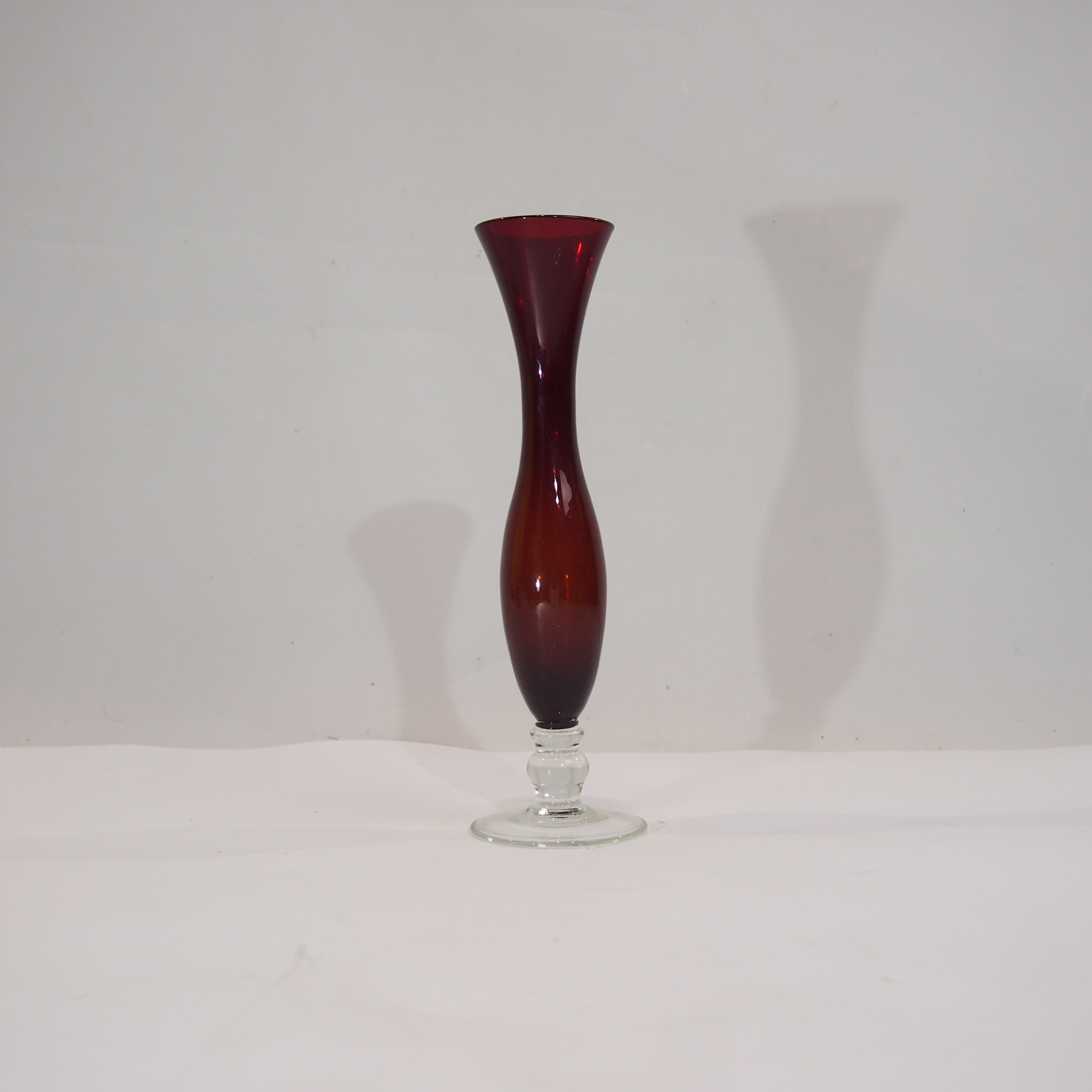 Glass crystal vase