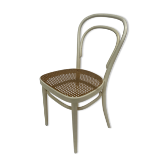 Chaise no 14 blanche,  Thonet