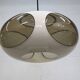 Lampe de plafond UFO à yeux de bug de l'ère spatiale *** Massive *** modèle blanc *** Belgique