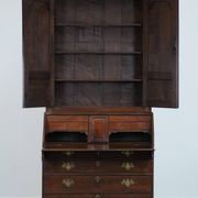 Antique English 18th-century desk/bookcase with a beautiful interior