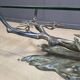 Vintage bonsai coffee table by Willy Daro, 1970s