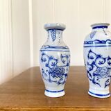 Pair of porcelain soliflores