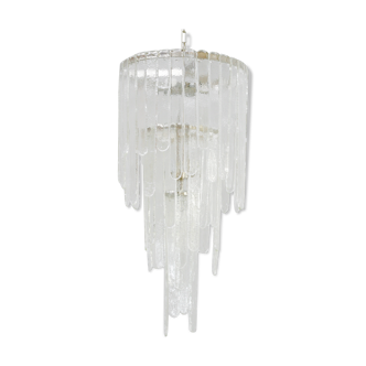 Chandelier by Carlo Nason, edited by Mazzega, Murano, Italy, circa 1970