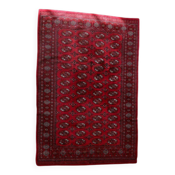 Tapis Ersari turkmène vintage fait main 129cm x 196cm 1960