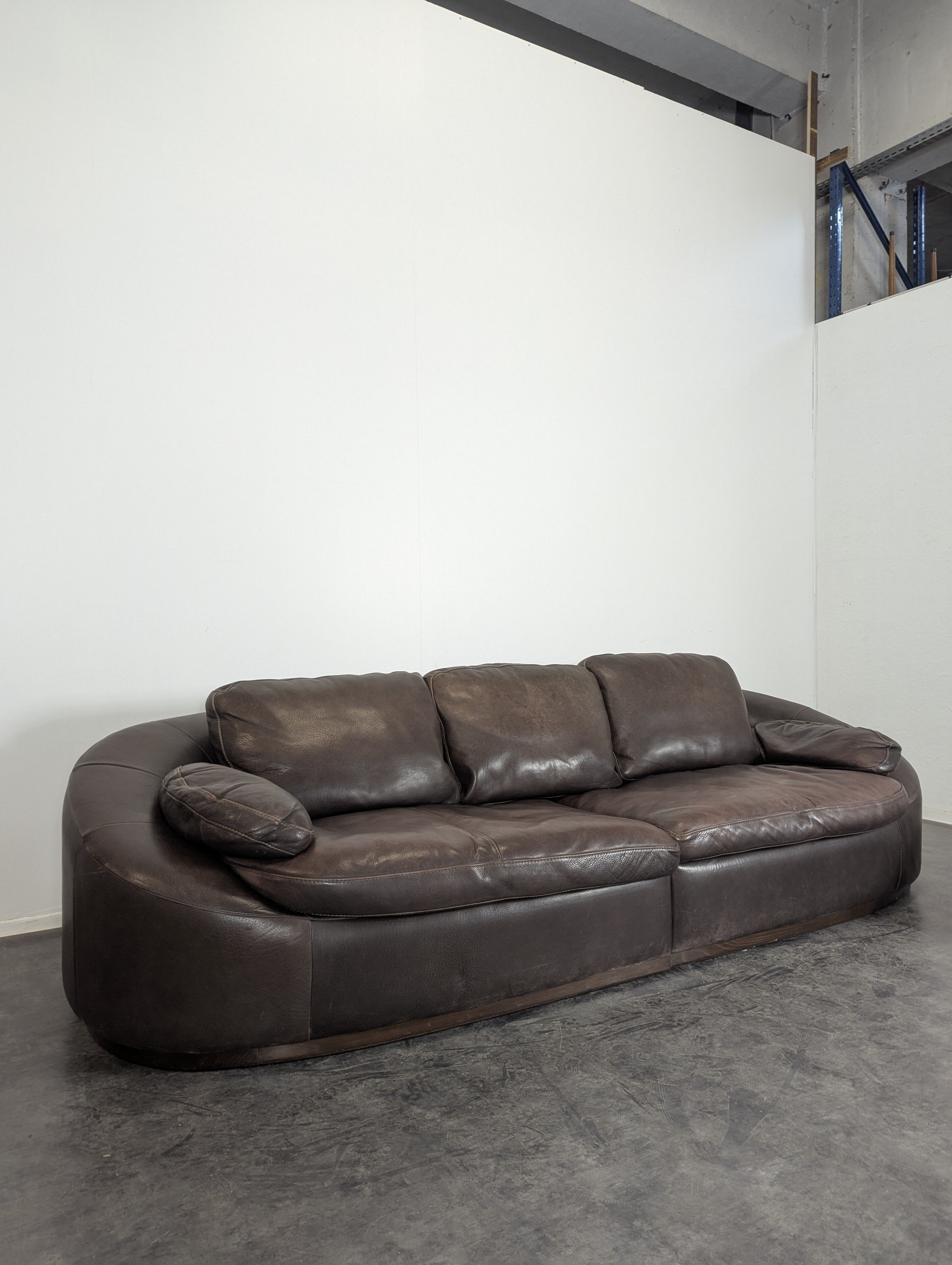 1980s Italian Giovanni Sforza Sofa and Ottoman