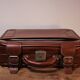 Valise camel vintage