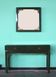 Emerald Green Console with Mirror, Italy, Set of 2