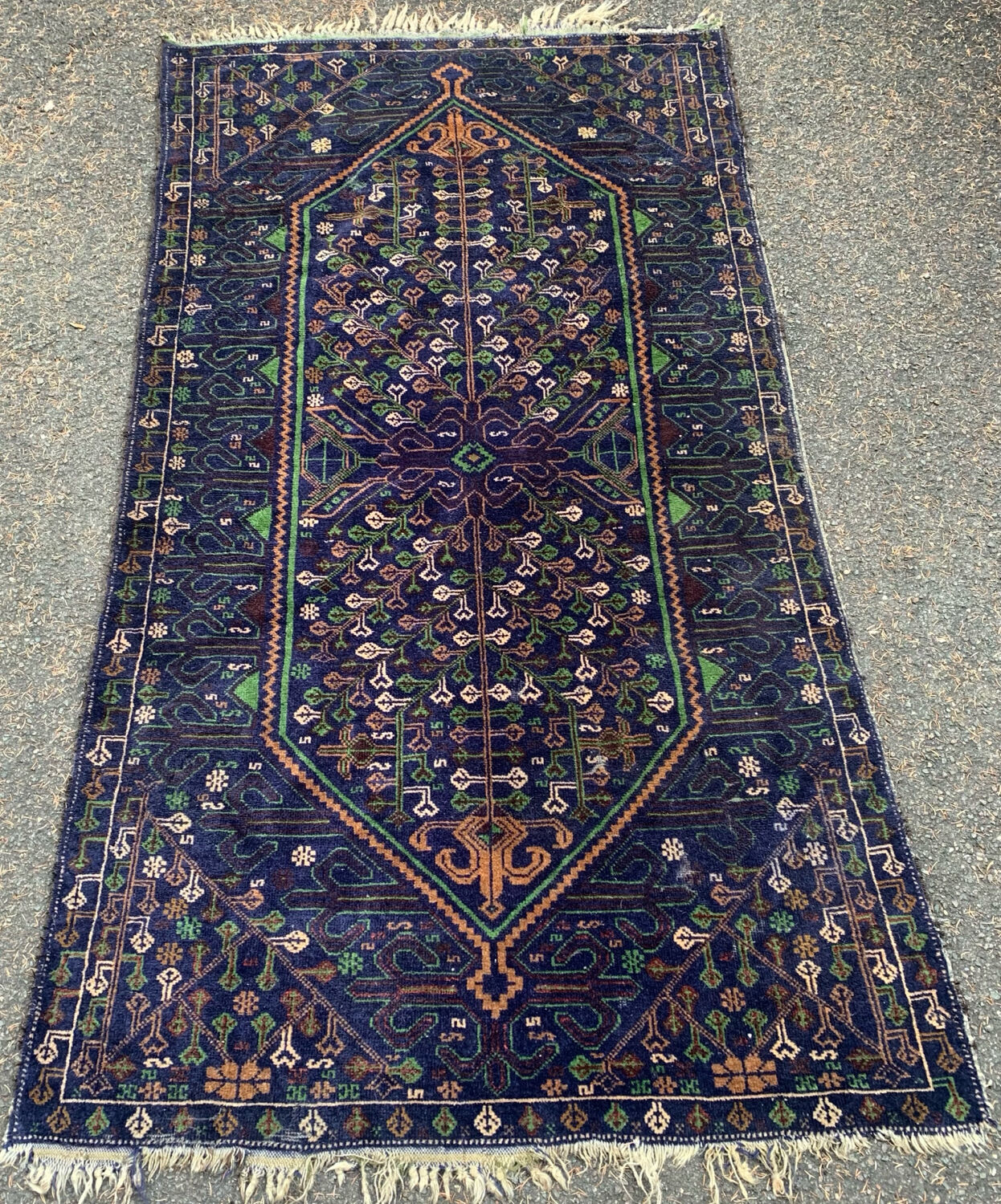 Old oriental carpets