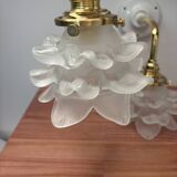 Paire d’appliques murales tulipes fleurs