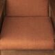 Reclining easy chair, Amsterdamse school, Dutch design, 1930s