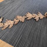 Old pediment / bas-relief in gilded metal