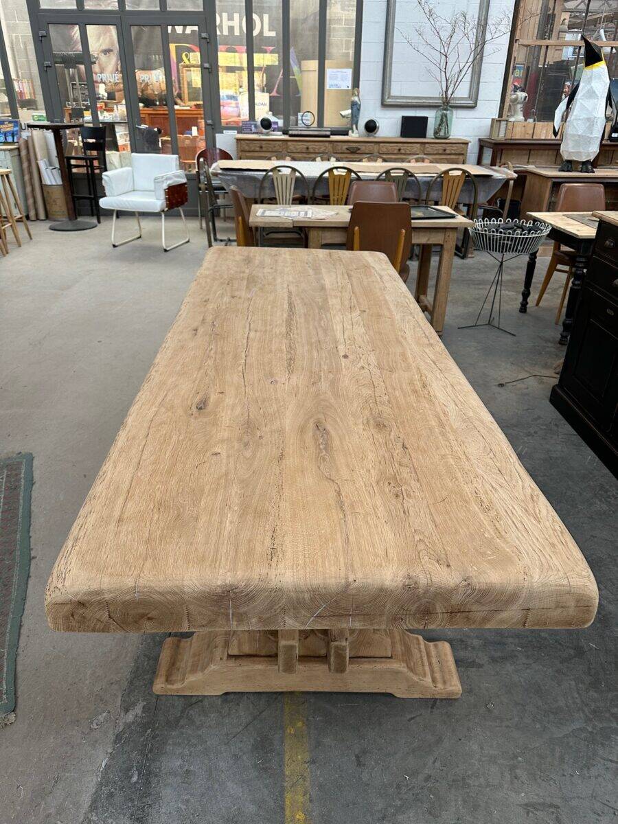 Table de campagne en chêne massif