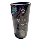 Pretty little vase, enamelled bfk boch and brother