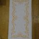Doily or table path or center of table embroidered around 1970