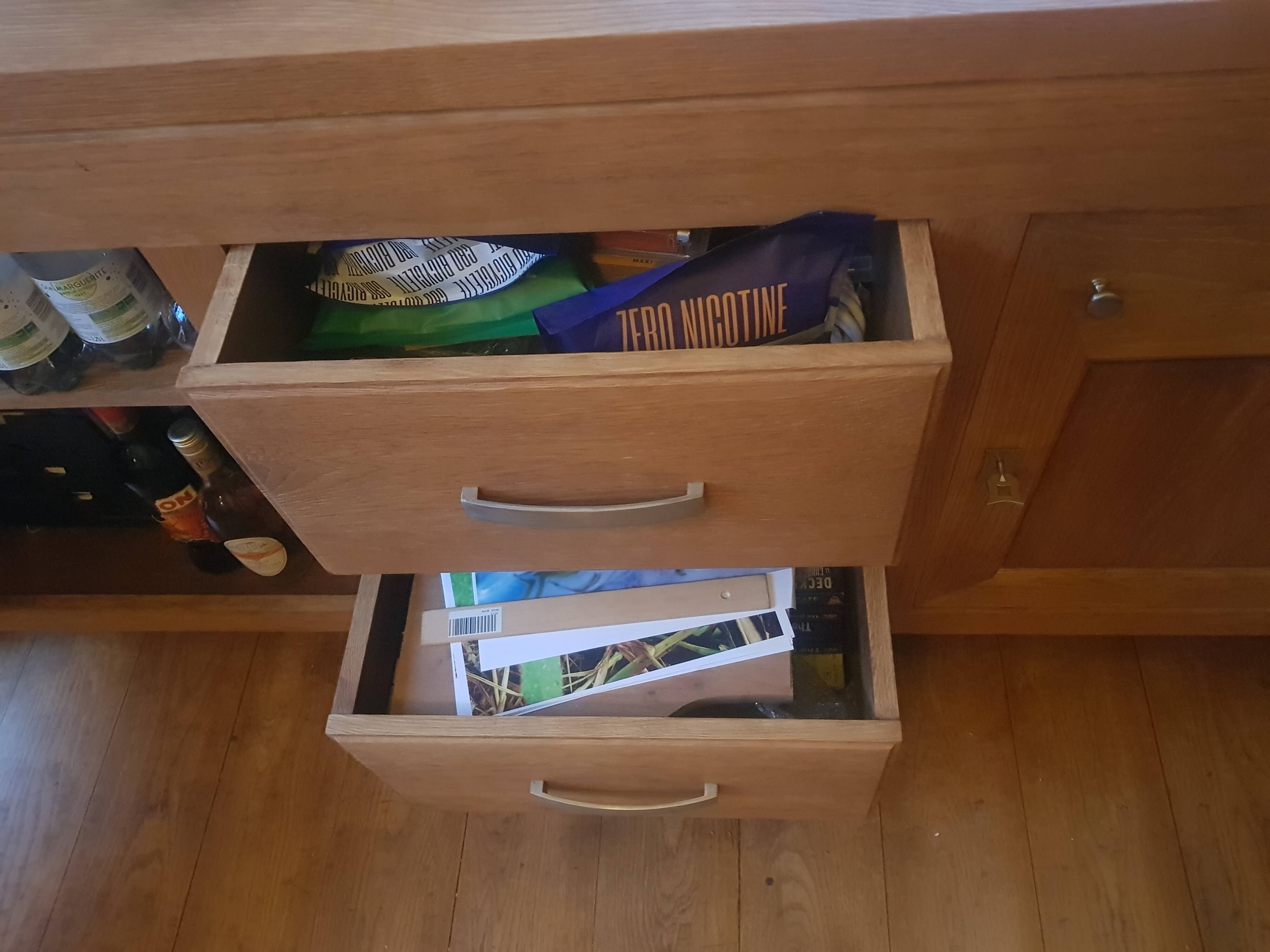 Buffet made of solid oak