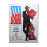 Original movie poster "Viva James Bond" Sean Connery