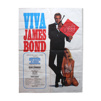 Original movie poster "Viva James Bond" Sean Connery