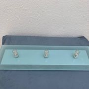 Fontana arte ceiling lamp suspenion design ceiling tempered glass 70s