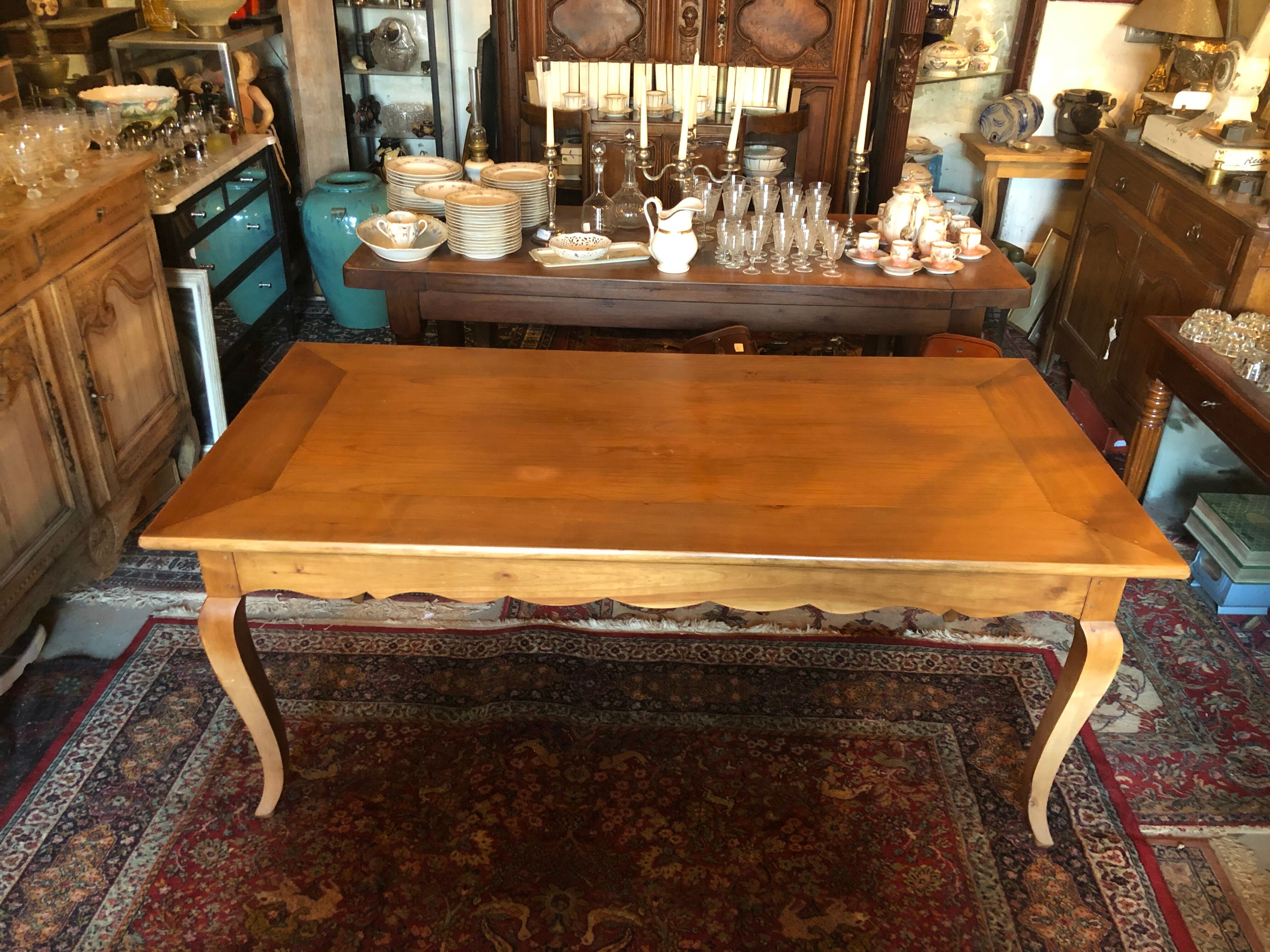 Cherry farm table XXth