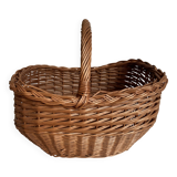 Domed wicker basket