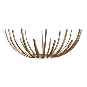 centre de table en métal