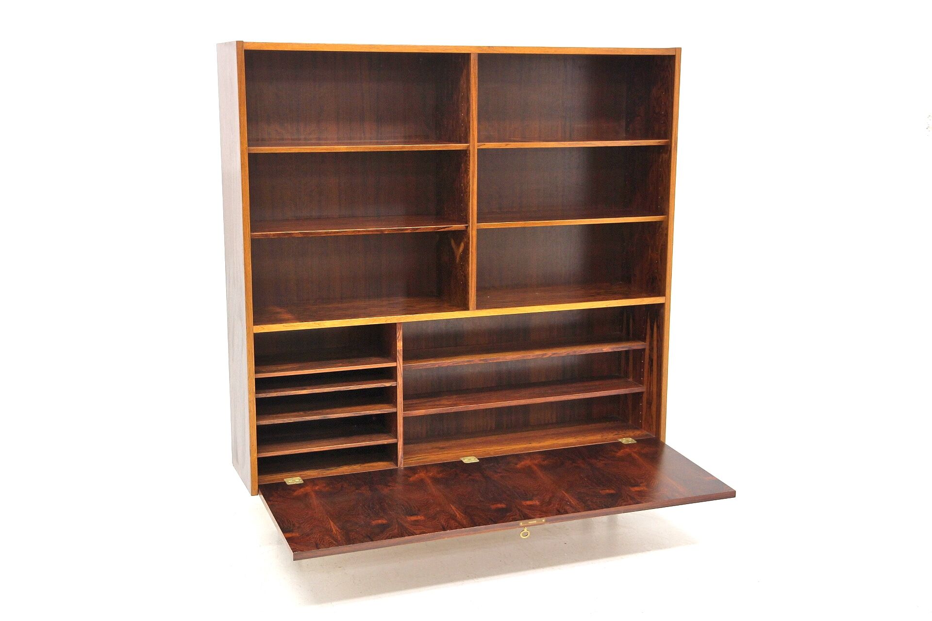 Rosewood library, Carlo Jensen, Poul Hundevad, Denmark, 1960