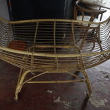 Cradle boat rattan