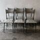Suite de six chaises colette gueden