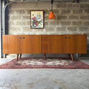 Enfilade vintage scandinave en teck, 1970