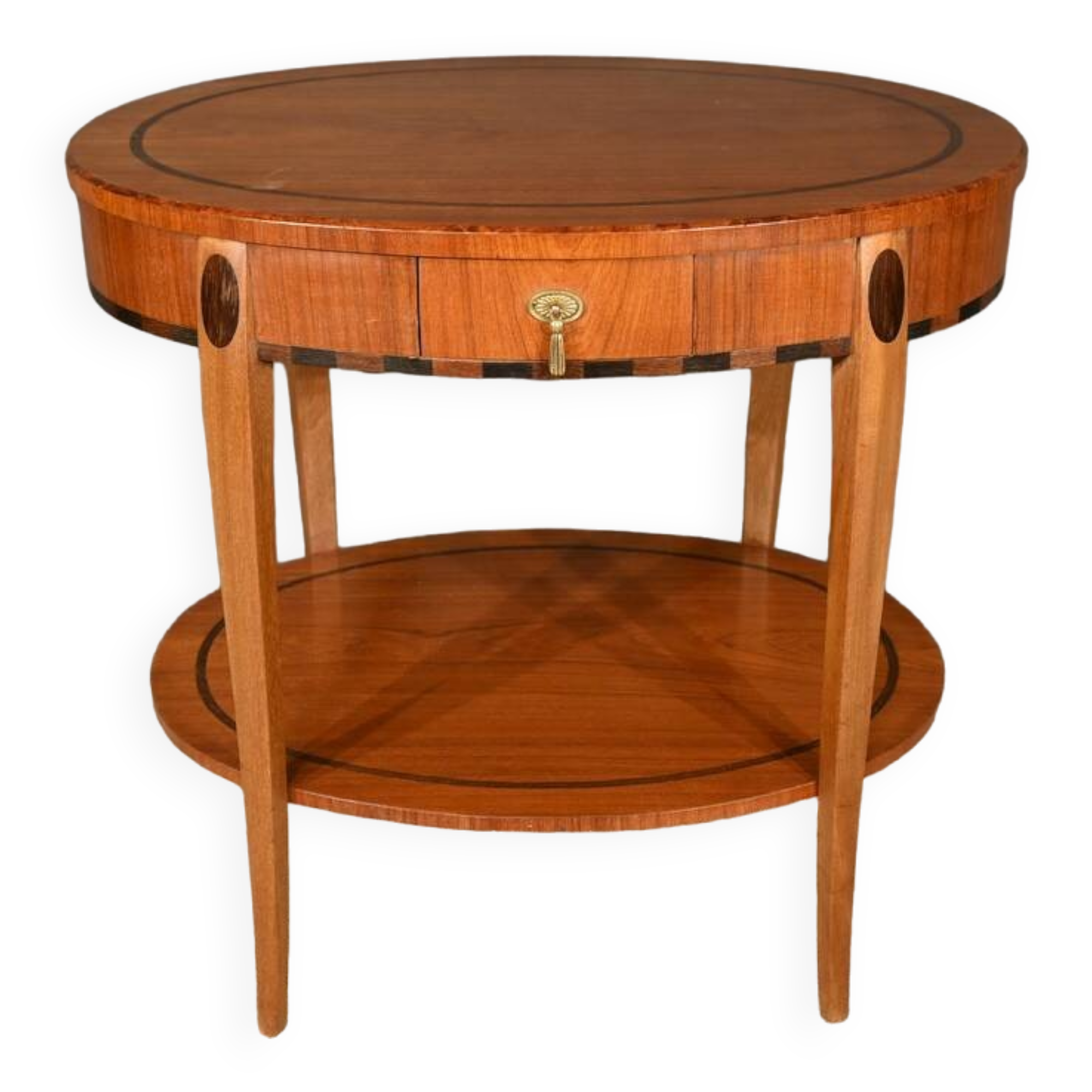 Mahogany and Rosewood Gueridon Table, Art Deco – 1930