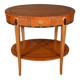 Mahogany and Rosewood Gueridon Table, Art Deco – 1930