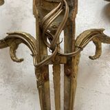 Pairs of Louis XVI bronze wall lamps