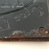 Antique enamelled plate 1900