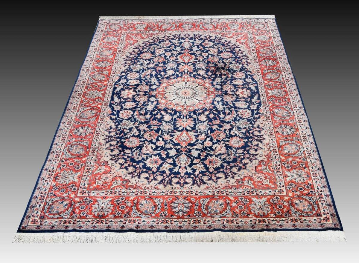 Tapis Sino-persan Ispahan-  Fait Main - 3.00 X 2.00 Mètres- "Galerie Sardje"