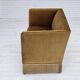 1960s, Danish 2 seater sofa, furniture velour, original condition.