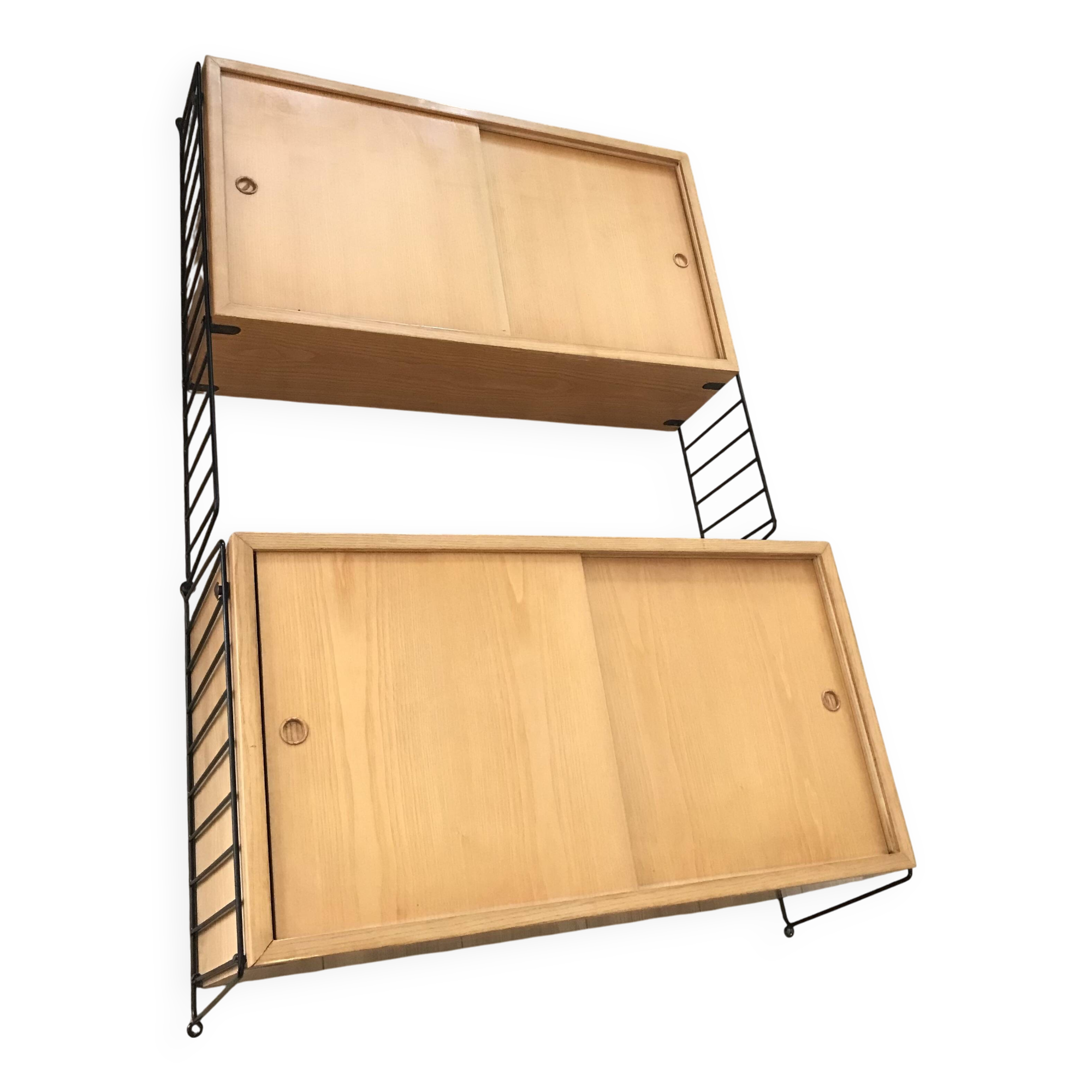 String wall box modules, Sweden 1960