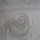 Carved blown glass decanter