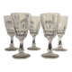 Crystal liquor glasses