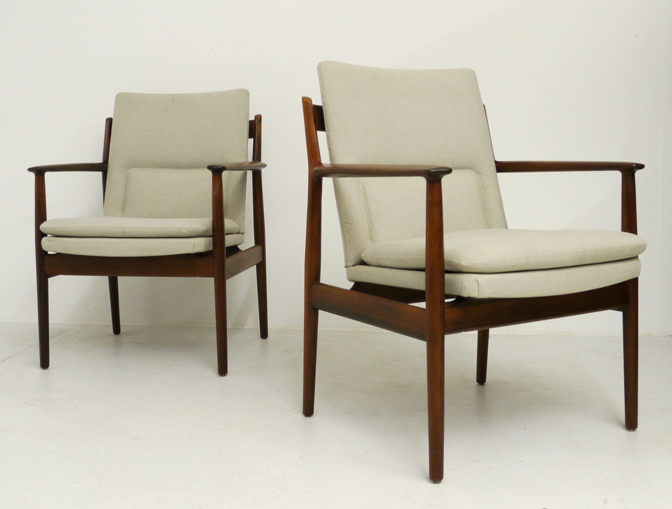 Arne Vodder armchair in palisander Denmark 1960s