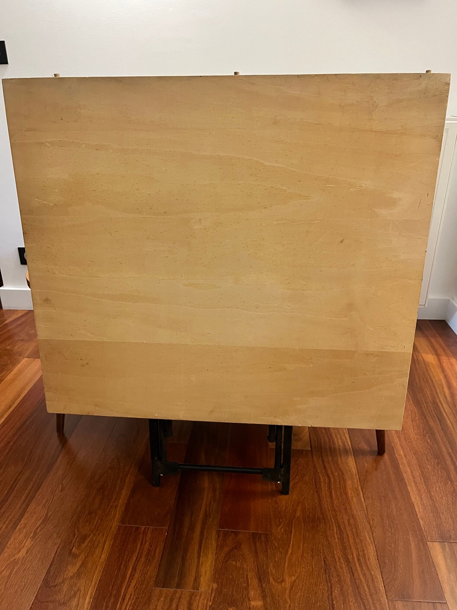 Table basse transformable en table de salle à manger - années 60