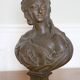 Plaster bust of Madame Du Barry after Pajour, 19th century.