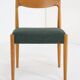 Set of 4 Danish Chairs 'Bjerremose'