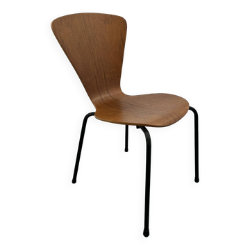 Danish plywood chair, 1970 s