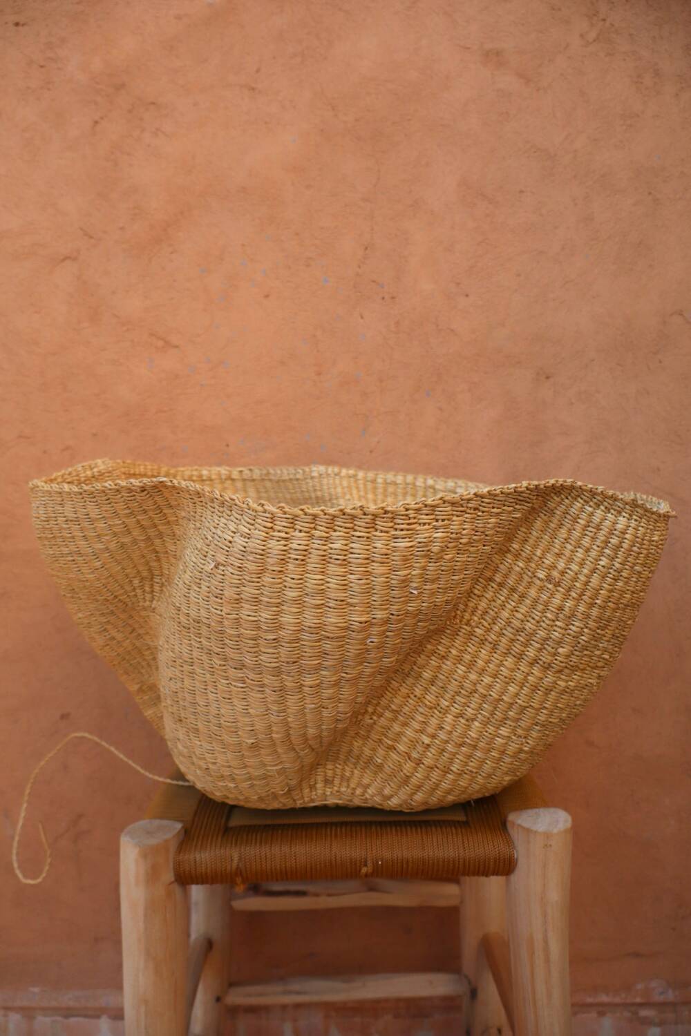 Handmade Decorative Bolga Basket Suspension